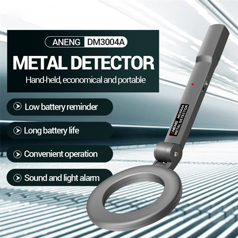 ANENG DM3004A Professional Metal Detector Handheld Pin pointer Alarm High Sensitivity Scanner Security Checker Gold Finder Digger