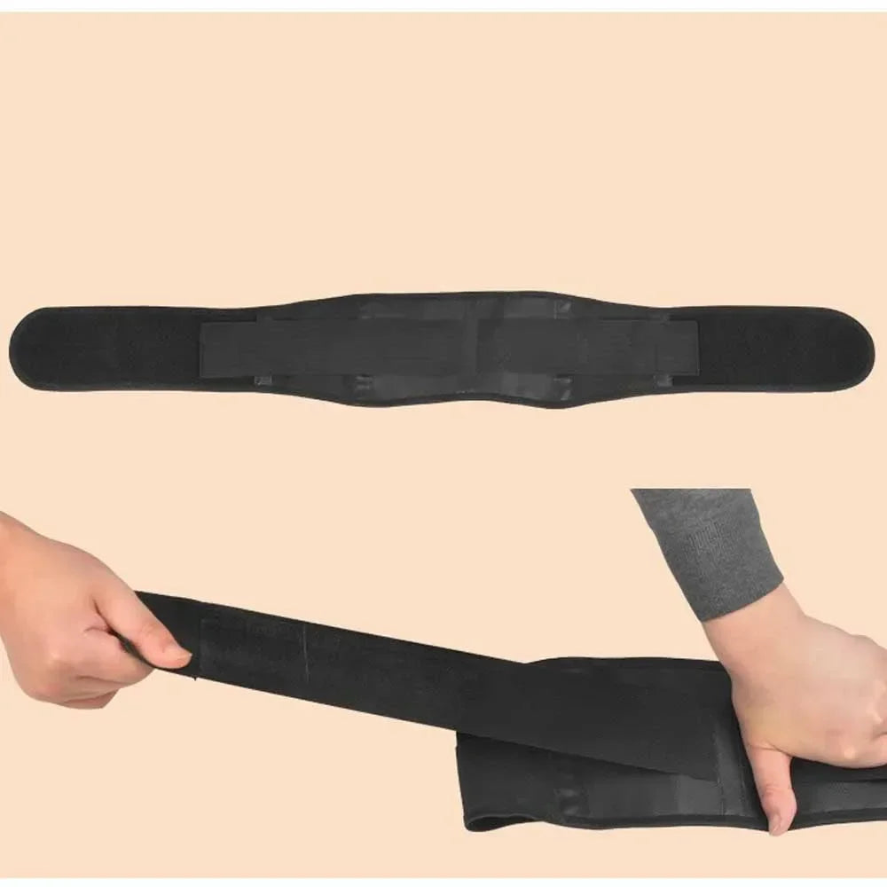 Adjustable Tourmaline Self Heating Magnetic Therapy Back Waist Support Belt