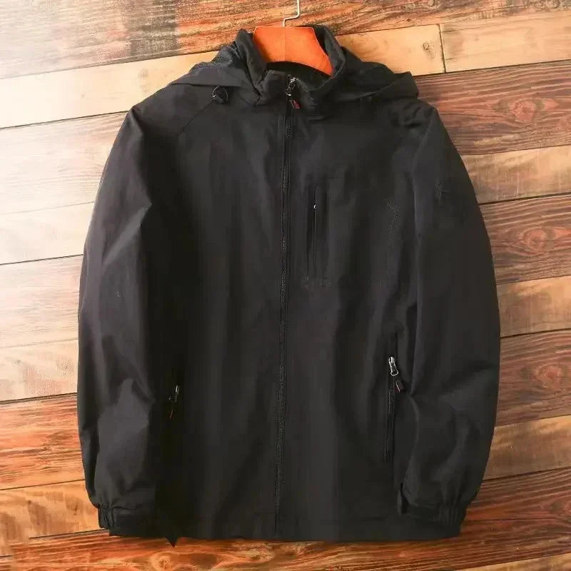 Windbreaker Jackets For Men Motorcycle Military Clothing Waterproof Male 2025