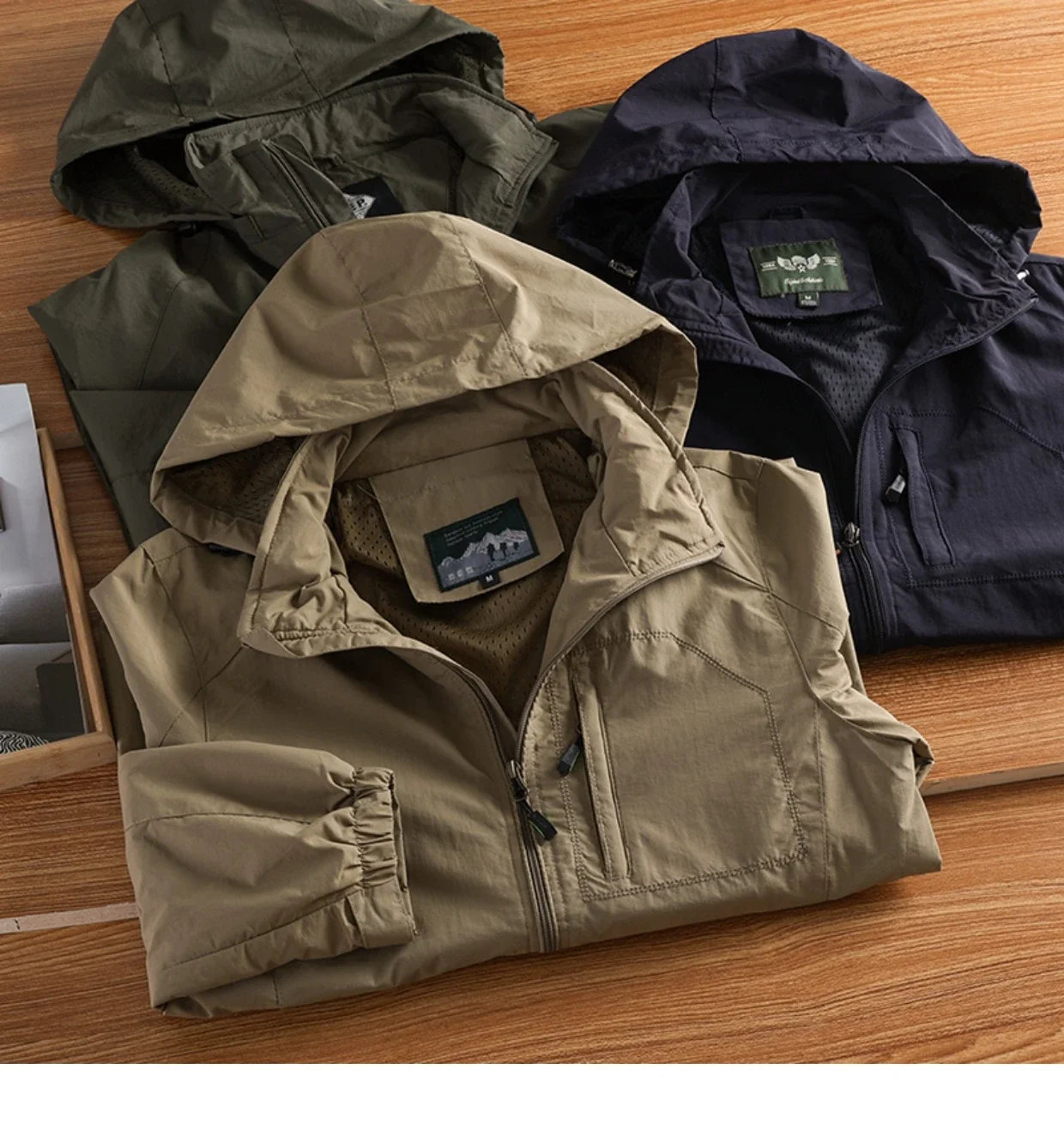 Windbreaker Jackets For Men Motorcycle Military Clothing Waterproof Male 2025