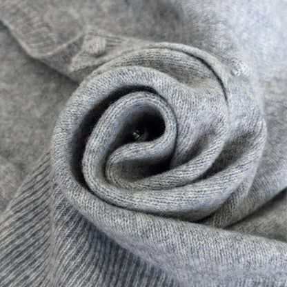 WinvyNee Women 100% Wool Cardigans Sweater Solid Casual Warm Outerwear Knitwear Tops  Autumn Winter Women Clothing B1263018