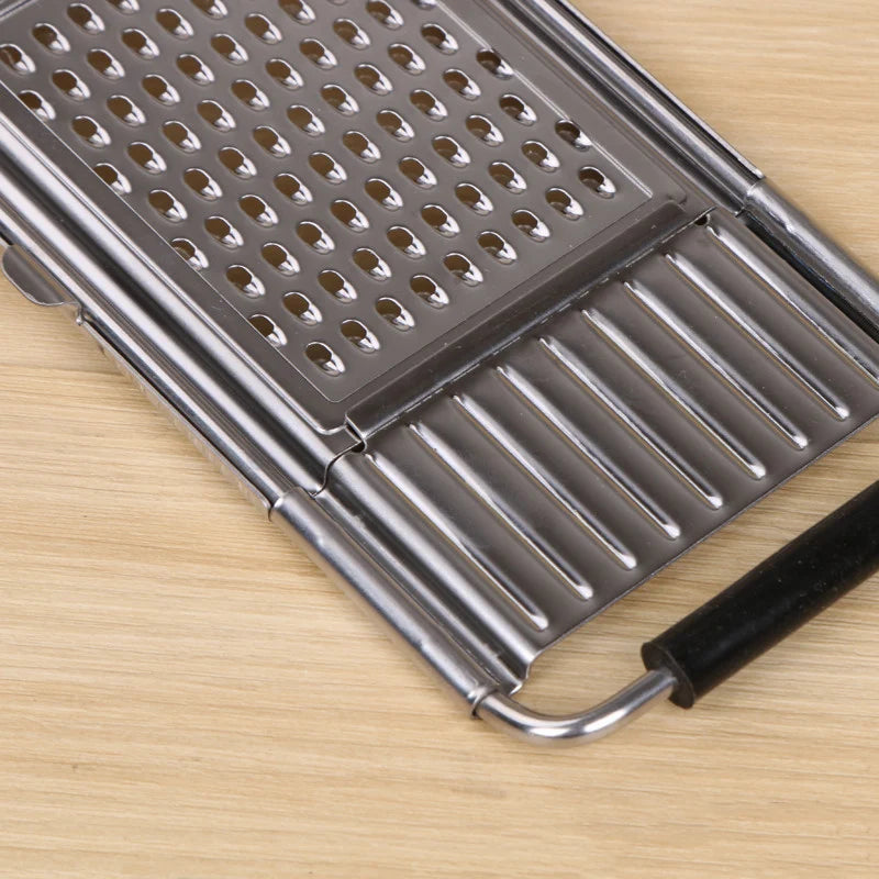 Shredder Cutter Stainless Steel Grater Portable Manual Vegetable Slicer Easy Clean Grater Multi Purpose Home Kitchen Tool