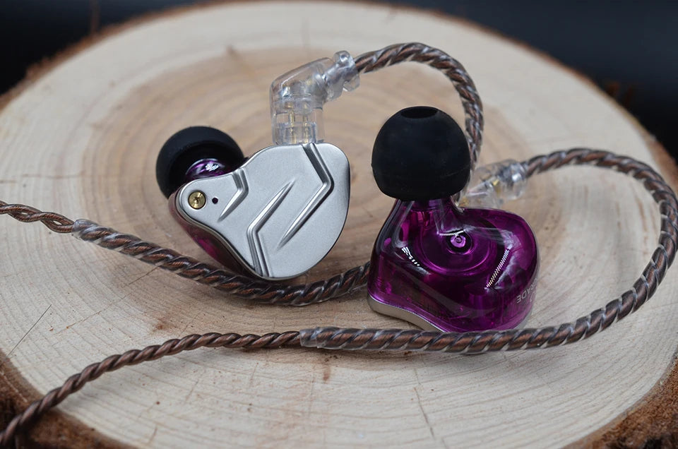 KZ ZSN Pro Metal Earphones 1BA+1DD Hybrid Technology HIFI Bass Earbuds In Ear Monitor Headphones Sport Noise Cancelling Headset