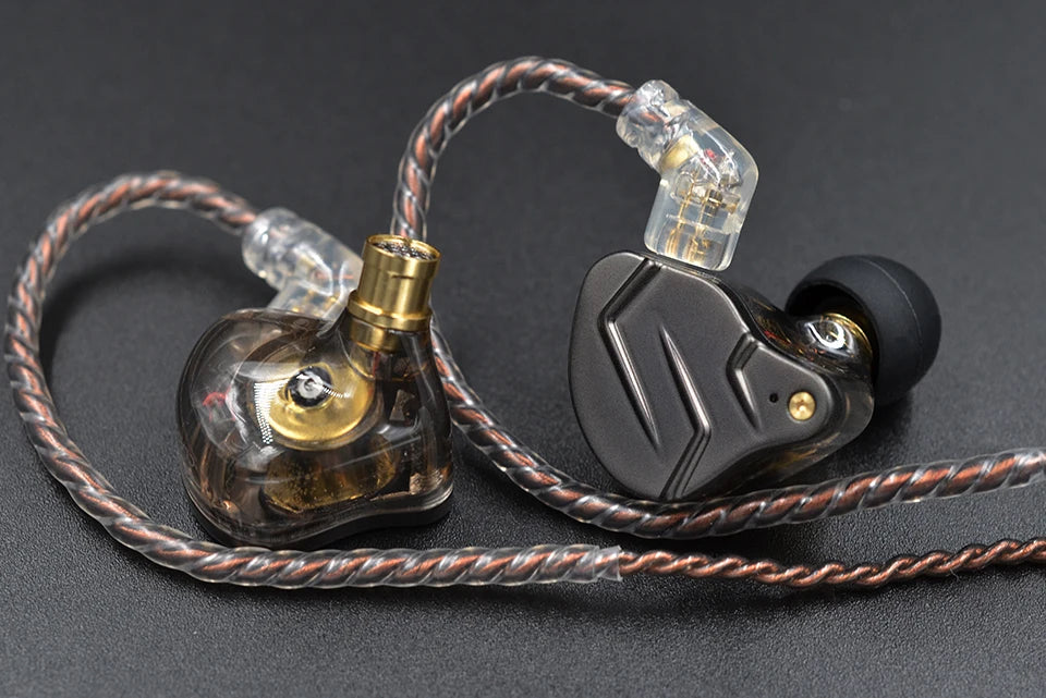 KZ ZSN Pro Metal Earphones 1BA+1DD Hybrid Technology HIFI Bass Earbuds In Ear Monitor Headphones Sport Noise Cancelling Headset