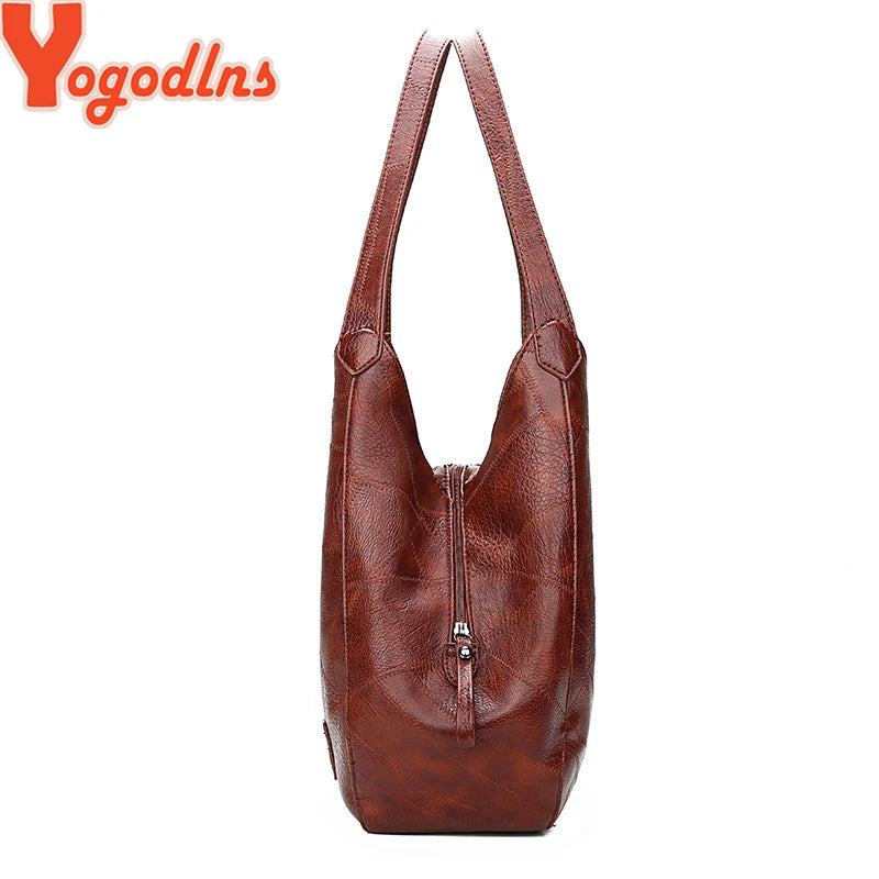 Yogod lns Vintage Women Hand Bag Designers Luxury Handbags  Tote Female