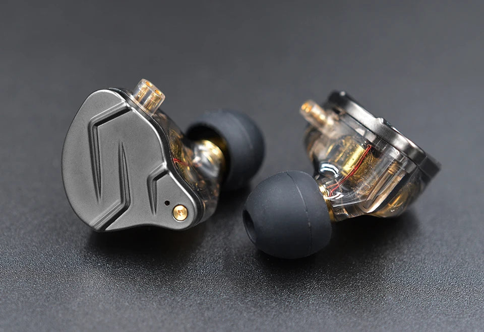 KZ ZSN Pro Metal Earphones 1BA+1DD Hybrid Technology HIFI Bass Earbuds In Ear Monitor Headphones Sport Noise Cancelling Headset