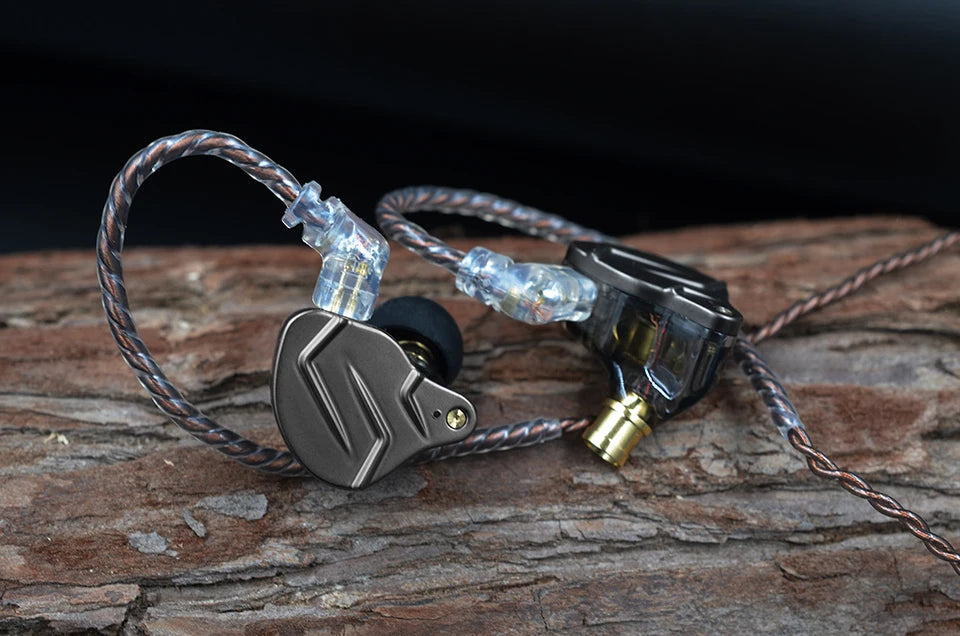 KZ ZSN Pro Metal Earphones 1BA+1DD Hybrid Technology HIFI Bass Earbuds In Ear Monitor Headphones Sport Noise Cancelling Headset
