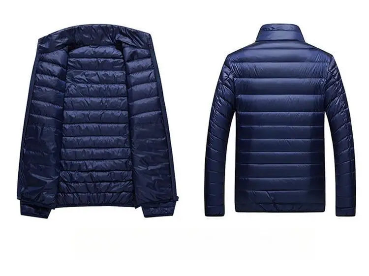 UETEEY Autumn Winter New Ultra Light White Duck Down Jacket Men Waterproof 2025