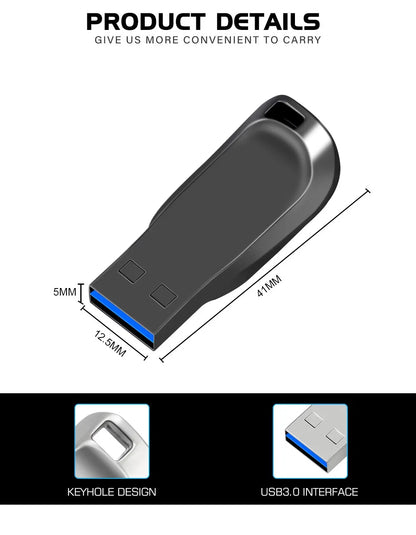 Clearance_NEW USB Flash Drive 2.0 High Speed 128GB 64GB 32GB 16GB 8GB Cle USB 2.0 Flash Pendrive 64GB 128GB Metal 2.0 Stick Pen