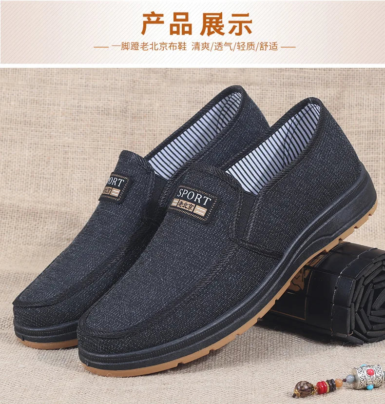 Spring and summer Hot sale Sneakers Men Fashion Casual Walking Shoe Breathable