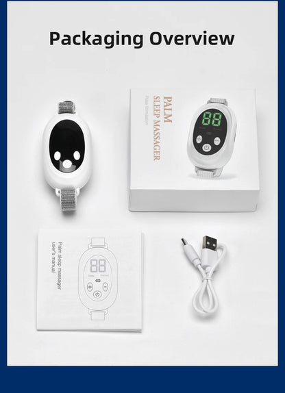 Two modes, 20 levels of intensity, intelligent sleep device, anxiety relief, neurological sleep, insomnia, and soothing device,