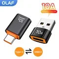 USB 3.0 Hub – 4-Port High-Speed Splitter, Multi USB Expander, Type-C Adapter