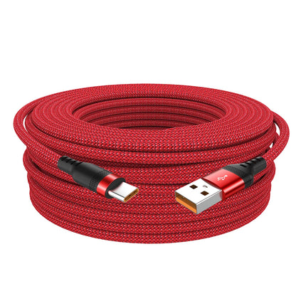 6A USB TYPE C/Micro USB Fast Charge Cable 3m 5 Meters USB C Android Extend Charging Cable for Huawei Samsung Xiaomi OPPO OnePlus