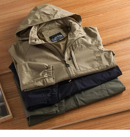 Windbreaker Jackets For Men Motorcycle Military Clothing Waterproof Male 2025