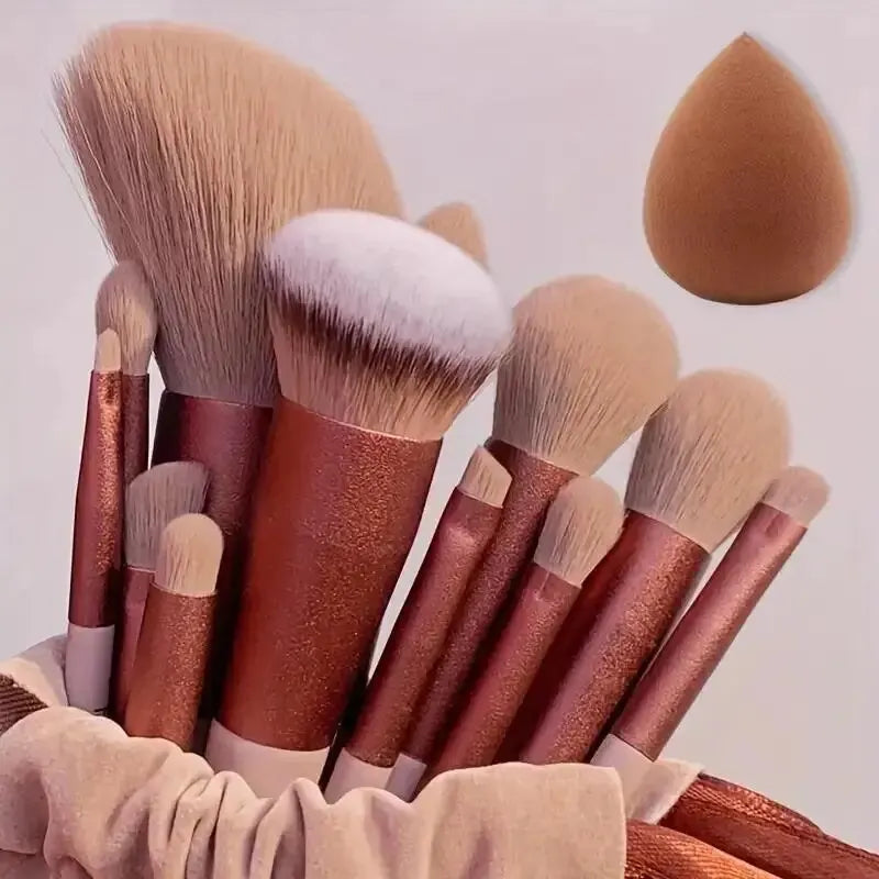 Makeup Brush Set Soft Fluffy Professiona Cosmetic Foundation Powder Eyeshadow Kabuki Blending Make Up Brush Beauty