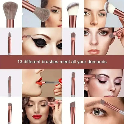 Makeup Brush Set Soft Fluffy Professiona Cosmetic Foundation Powder Eyeshadow Kabuki Blending Make Up Brush Beauty