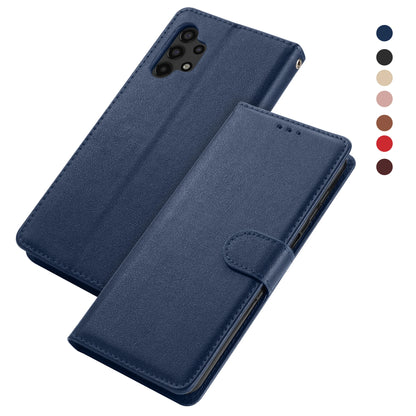 Leather Case For Samsung Galaxy S24 S23 S22 S21 S30 S20 FE S10 S10e S9 S8 Plus S7 Edge Funda Flip Wallet Cover Book Case