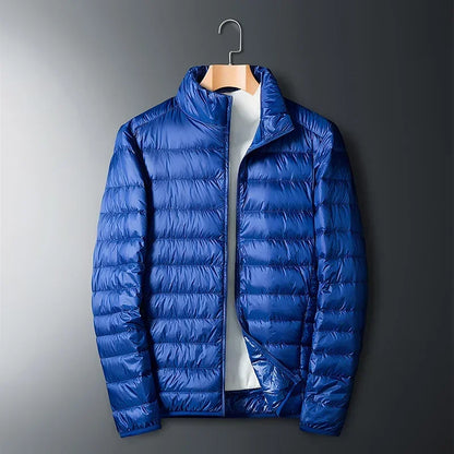 UETEEY Autumn Winter New Ultra Light White Duck Down Jacket Men Waterproof 2025