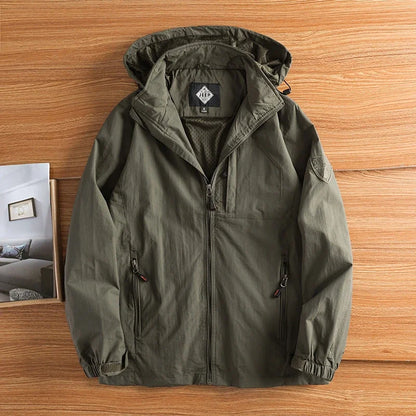Windbreaker Jackets For Men Motorcycle Military Clothing Waterproof Male 2025