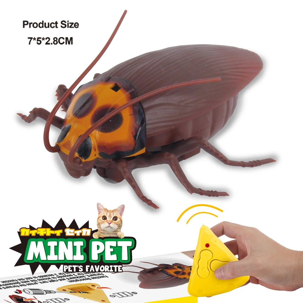 Trick Electric Cockroach Pet RC Simulation Spider Robotic Remote Control Ant Toy