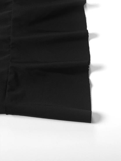 Mini Dress Women Summer New Black Sleeveless Strap Backless Folds Bodycon Split Dress Streetwear Elegant Party A-LINE Dress