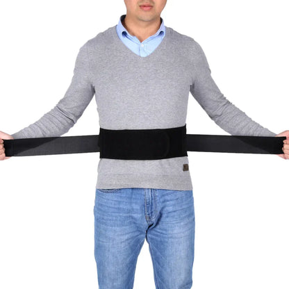 Adjustable Tourmaline Self Heating Magnetic Therapy Back Waist Support Belt