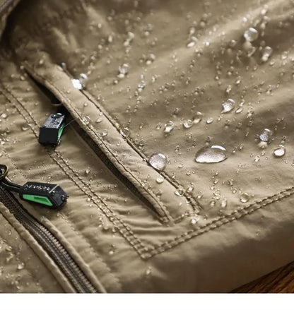 Windbreaker Jackets For Men Motorcycle Military Clothing Waterproof Male 2025