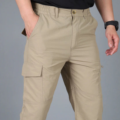 2025 Outdoor Waterproof Tactical Cargo Pants Men Breathable Summer Casual Army Military Long Trousers