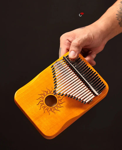 Hluru Kalimba 17 21 Key Kalimba Finger Piano Solid Maple Wood Kalimba Thumb Piano Keyboard