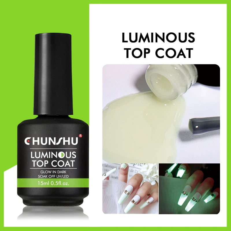 CHUNSHU 6 IN 1 Extension Gel 15ML Builder Nail Gel In A Bottle Semi Permanent Rubber Base Coat Self-leveling UV Construction Gel