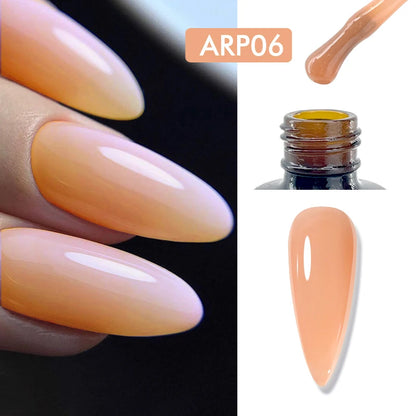 CHUNSHU 6 IN 1 Extension Gel 15ML Builder Nail Gel In A Bottle Semi Permanent Rubber Base Coat Self-leveling UV Construction Gel