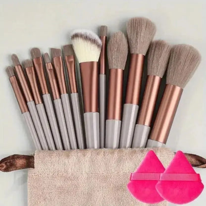 Makeup Brush Set Soft Fluffy Professiona Cosmetic Foundation Powder Eyeshadow Kabuki Blending Make Up Brush Beauty