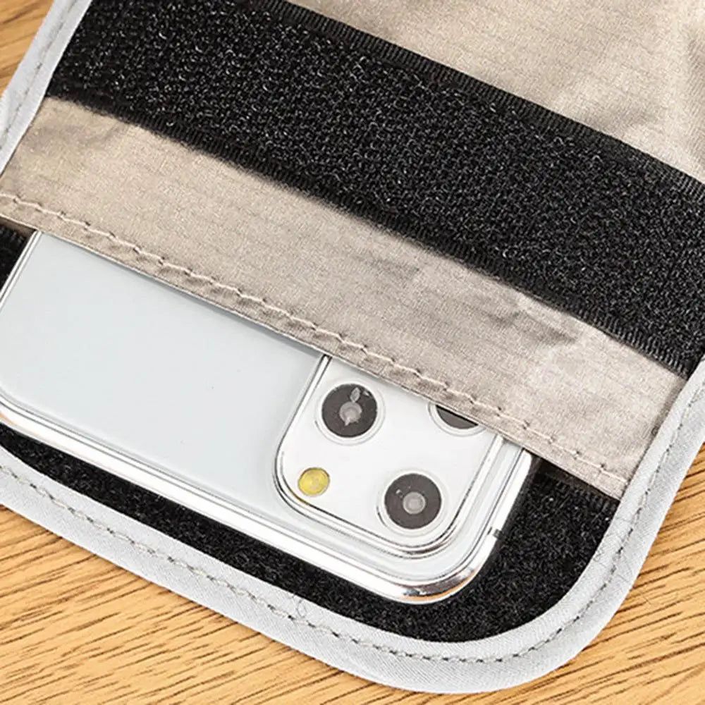 Signal Blocking Faraday Bag for Cell Phone Anti-Theft Key Fob Shield EMF GPS Location Info Security Card Protector Waterproof