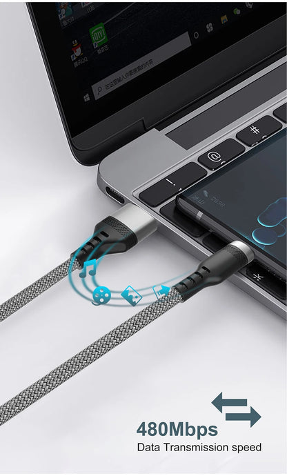6A USB TYPE C/Micro USB Fast Charge Cable 3m 5 Meters USB C Android Extend Charging Cable for Huawei Samsung Xiaomi OPPO OnePlus
