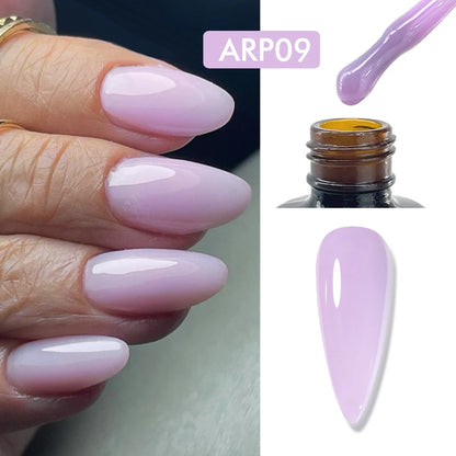CHUNSHU 6 IN 1 Extension Gel 15ML Builder Nail Gel In A Bottle Semi Permanent Rubber Base Coat Self-leveling UV Construction Gel