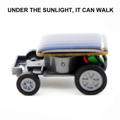 Solar Power Mini Sports Car Smaller Toy Car Educational Gadget Kids Gift Funny Racer