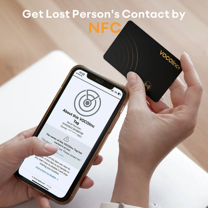 VOCOl inc Smart Bluetooth GPS Tracker – Works with Find My app, real-time item locator, anti-lost reminder for keys, wallet, kids & car