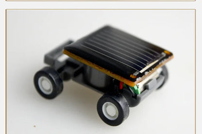 Solar Power Mini Sports Car Smaller Toy Car Educational Gadget Kids Gift Funny Racer