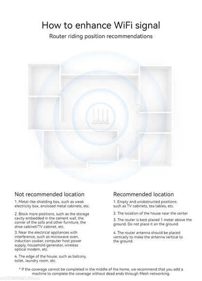 Xiaomi Router AX3000T 2.4G 5G Mesh Technology WiFi 6 Efficient Wall Penetration Children Online Protection WiFi Router Repeater