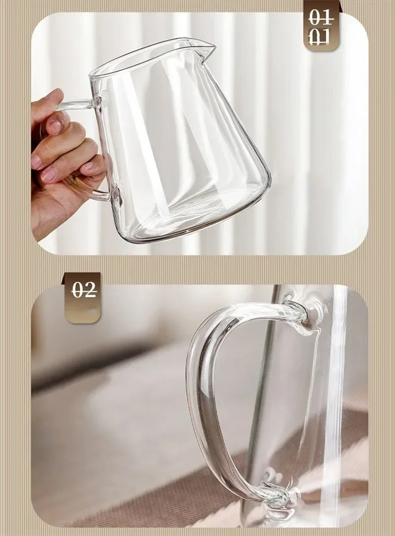 450ml-950ml Heat Resistant Glass Teapot with Stainless Steel Tea Strainer Infuser Flower Kettle Kung Fu Teaware Puer Oolong Pot
