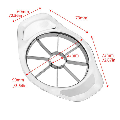 Kitchen Gadgets Stainless Steel Comfort Handle Divider Apple Cutter Vegetable Fruit Tools