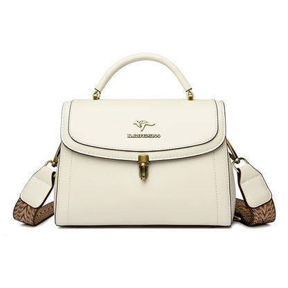 Premium Leather Crossbody Shoulder Bag – Elegant Designer Handbag for Women