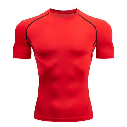 Men's T Shirt Outdoor Training Fitness Gym Jogging Running Sweatshirt 2025