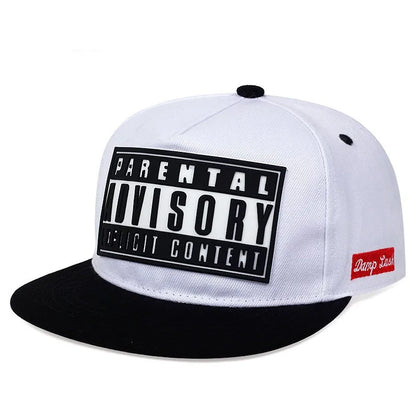 New Men's Fashion Advisory side red labelHip Hop Hat Outdoor Sports Duck Tongue Hat Embroidered  Women's Baseball Sun Hat