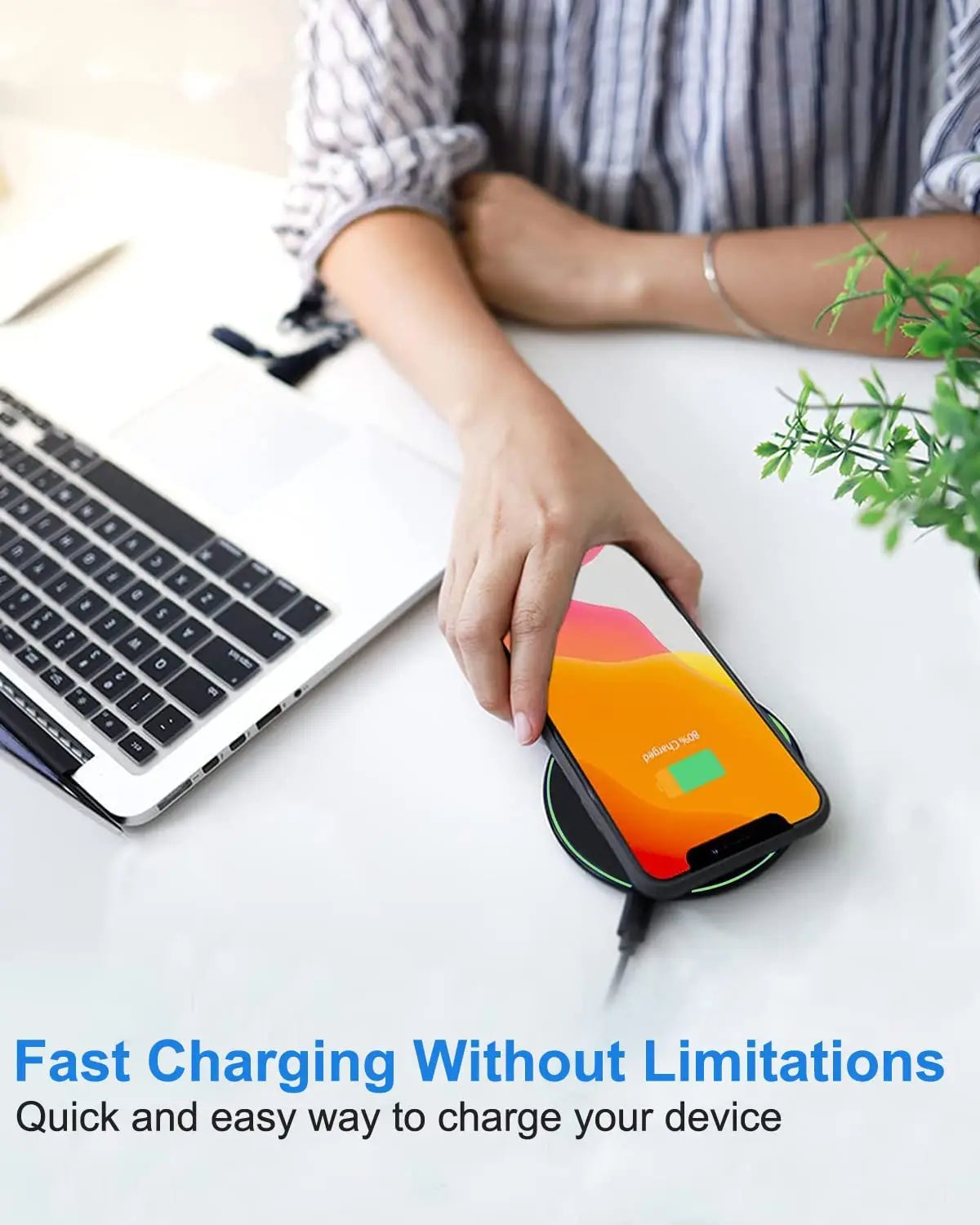 200W Fast  Wireless Charger For Phone  Wireless Charging Pad