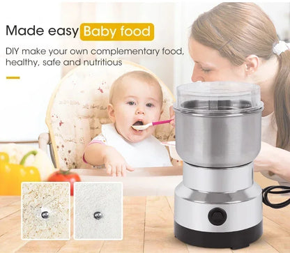 400W Food Coffee Grinder Electric Portabl Household Pepper Legumes Bean Grinding Machine Stainless Kitchen Grain Chopper Tool