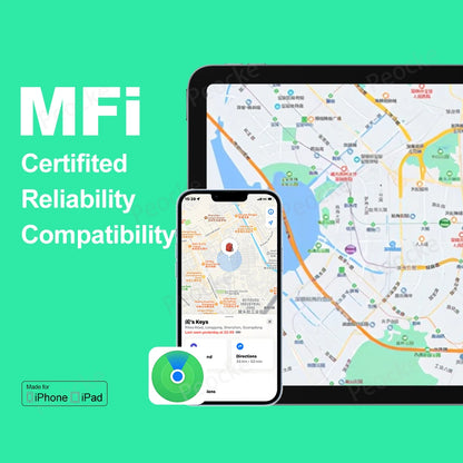 Wallet Anti-loss Card Location Tracking GPS Smart Tag with iPhone Find My Bluetooth Device Ultra-thin Card Wireless Charge IP67