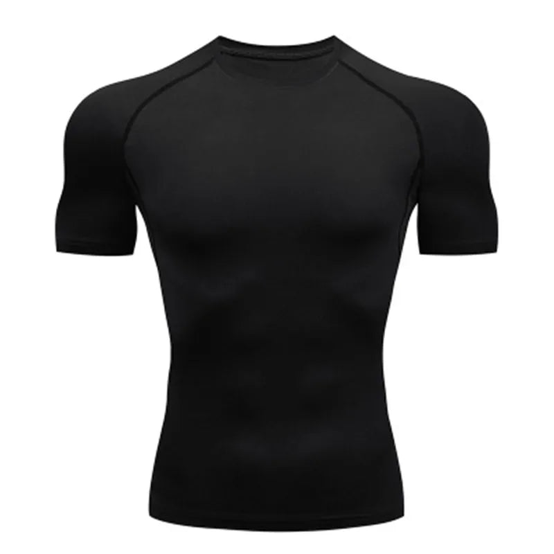 Men's T Shirt Outdoor Training Fitness Gym Jogging Running Sweatshirt 2025