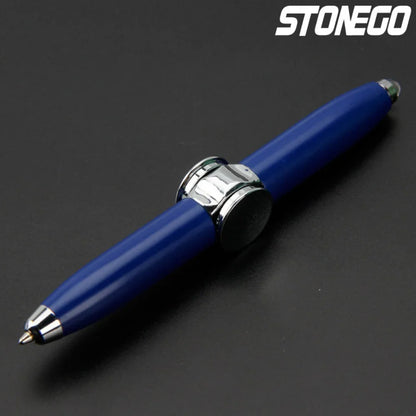 STONEGO Relieve Stress Spinner Pen  Gyroscope Decompression Light Ball
