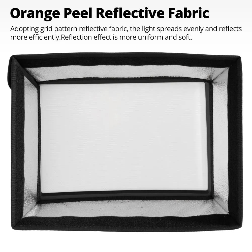 Godox LEDP260C LED Video Soft Light Diffuser Honeycomb Grid Softbox for Godox LED Video Light (Softbox Only)